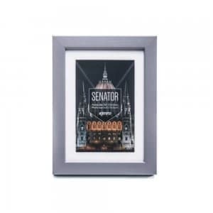 Kenro Senator Grey A4 Frame w/ 9x6 mat