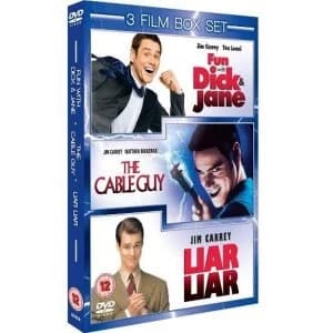 Jim Carrey 3 Film Box Set: Cable Guy Fun With Dick And Jane Liar Liar DVD