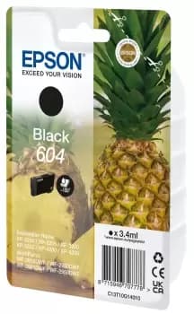 Epson C13T10G14020/604 Ink cartridge Black Blister, 150 pages...