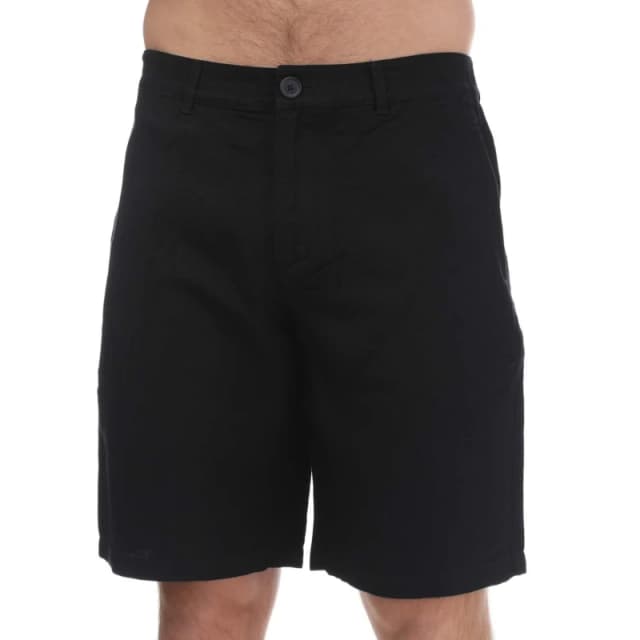 Armani Exchange Linen Rayon Twill Shorts Navy male 30 inch