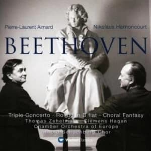 Fantasia for Piano Concerto for Violin Harnoncourt by Ludwig van Beethoven CD Album