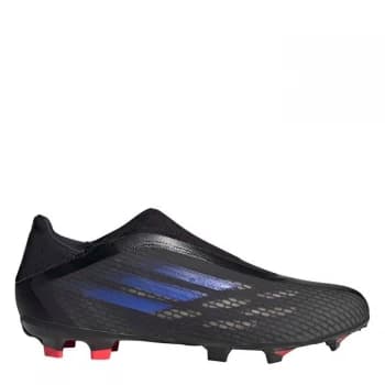 adidas X .3 Football Boots Firm Ground - Black/SonicInk