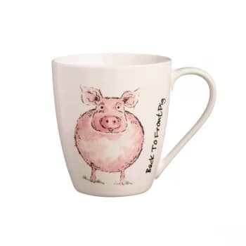 Price & Kensington Back To Front Mug Pig