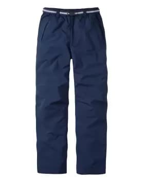 Cotton Traders Waterproof Fleece Lined Trousers in Blue