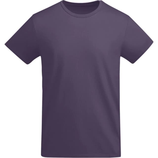 ROLY ROLY Men Breda Plain T-Shirt in Lilac Size: Small Lilac S Male 5063574398220