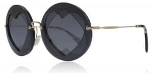 Miu Miu MU01SS Sunglasses Grey VA35L0 62mm