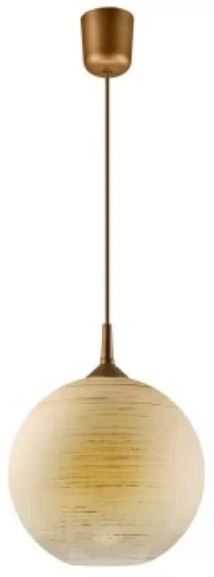 Globe Pendants Gold, 1x E27