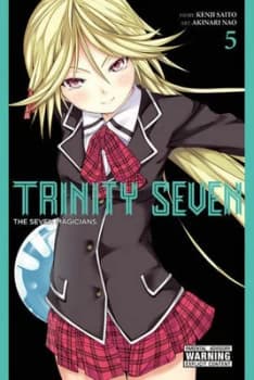 Trinity Seven Vol. 5 by Kenji Saitou Book
