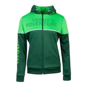 Nintendo - Yoshi'S Adventure Mens Large Hoodie - Green