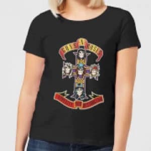 Guns N Roses Appetite For Destruction Womens T-Shirt - Black