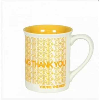 Thank You Type Mug