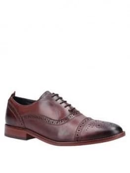Base London Cast Lace Up Brogue - Brown, Size 10, Men