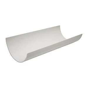 FloPlast RG2W Round Line Gutter -White 2m