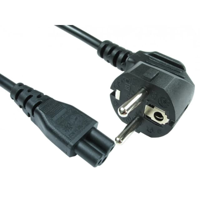 Cables Direct RB-292WH power cable Black 2m Power plug type E+F C5 co