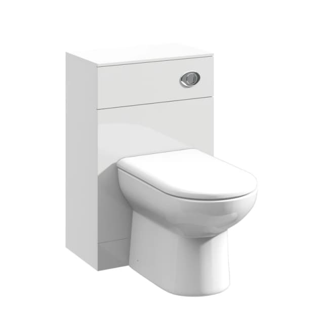 Balterley WC Unit Gloss White 500mm White