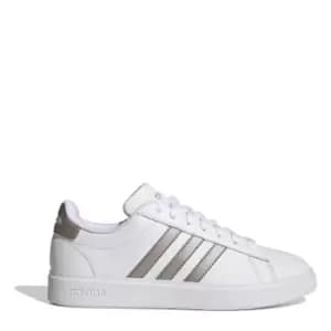 adidas Girls Grand Court Sneakers - White