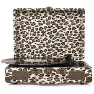 Cruiser Deluxe Portable Turntable (Leopard)