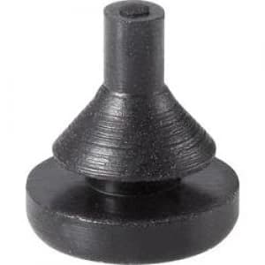 PB Fastener 1287 01 Snap in Foot Black x H 7.8mm x 8.8 mm