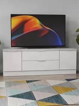 Swift Adair Ready Assembled 2 Door 2 Drawer Superwide TV Unit