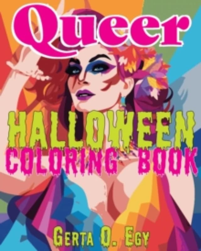 Queer Halloween Coloring Book Paperback / softback