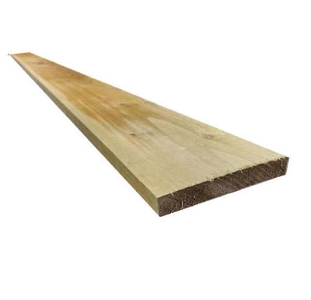 Snowdon Timber Treated 6X1" Gravel Board (T) 22mm (W) 150mm (L) 1.8M - Pack Of 5