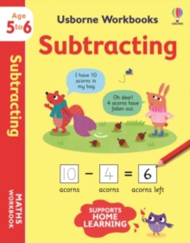 Usborne Workbooks Subtracting 5-6 Paperback / softback