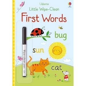 Little Wipe-Clean First Words Paperback / softback 2018