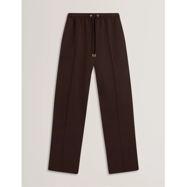 Ted Baker Womens Split Open Hem Jersey Joggers Dk-Brown female 8 (XS)