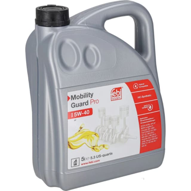 FEBI BILSTEIN 198813 Engine oil Mobility Guard Pro Capacity: 5l, 5W-40 Engine Oil (1862)