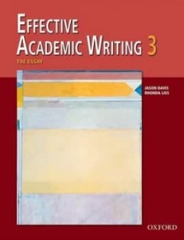 Effective Academic Writing 3 by Alice Savage Book