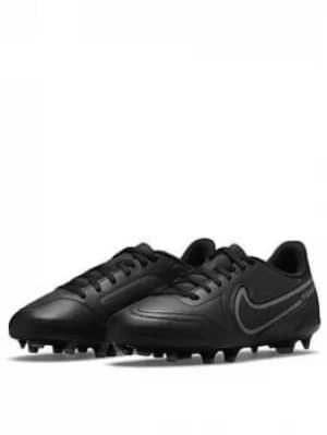 Nike Junior Tiempo 8 Club Firm Ground Football Boot, Black, Size 1