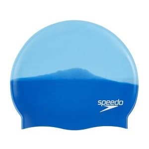 Speedo Multi Colour Silicone Cap Blue/Blue Adult