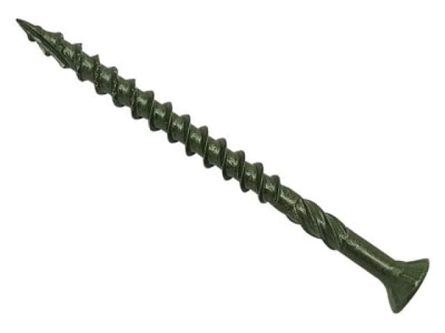 Forgefix Spectre Advanced Deck Screws 4.5 X 60mm - 200 Count Green Pz Compatible Csk