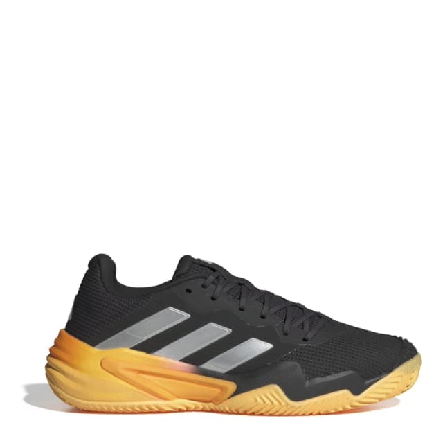 adidas Barricade 13 Clay Tennis Shoes Blk/Metal/Spark male 6.5 (40)