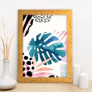 AC6912761745 Multicolor Decorative Framed MDF Painting