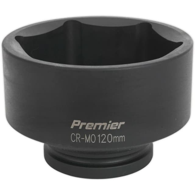 Loops 120mm Forged Impact Socket - 1" Sq Drive - Chromoly Impact Wrench Socket Multi