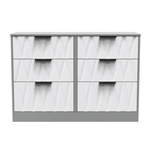 Ready Assembled 2 U Washington 6 Drawer Wide Chest (Ready Assembled) Multicolor Unisex