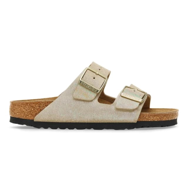 Birkenstock Womens suede leather sandals Birkenstock Arizona Beige Female 37 Etroit