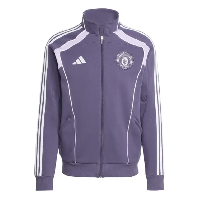 adidas Manchester United UBP Doubleknit Tracksuit Top Mens Purple male S