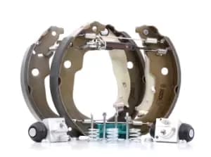 Bosch Brake Set, drum brakes 0 204 114 193 PEUGEOT,CITROEN,DS,207 (WA_, WC_),208 I Schragheck (CA_, CC_),207 SW (WK_),207 Stufenheck