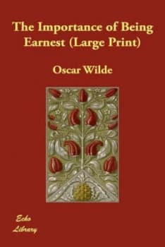 Importance of Being Earnest by Oscar Wilde Hardback