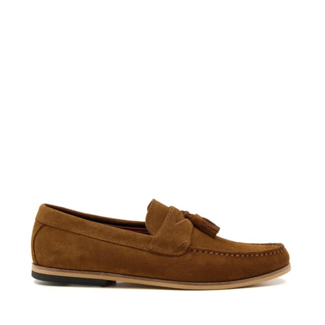 Dune London Bart Loafer - Brown, Light Brown, Size 12, Men Light Brown VGCFH Male 12
