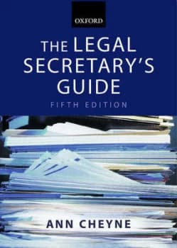 The Legal Secretarys Guide by Ann Cheyne Paperback