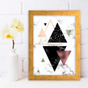 AC614336762 Multicolor Decorative Framed MDF Painting