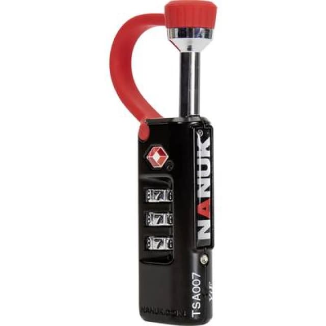 NANUK NANUK 900-TSA LOCK NANUK Padlock TSA Black/red Combination 900-TSA LOCK NANUK