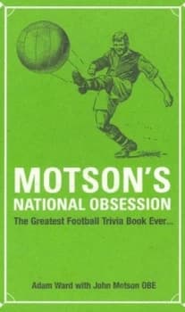Motsons National Obsession by Adam Ward Hardback