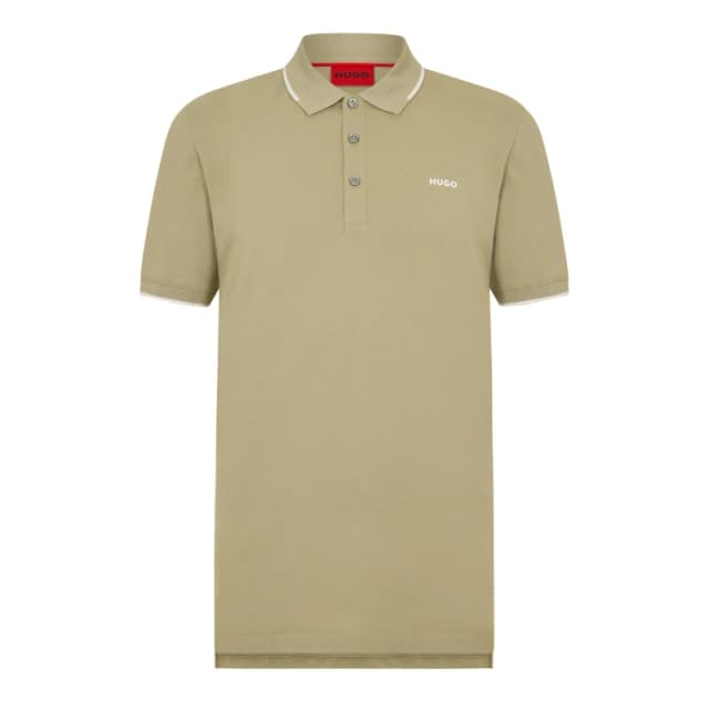 Hugo Dinoso Polo Shirt Open Green male XS