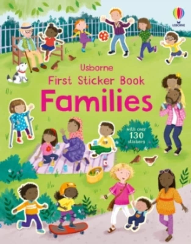 First Sticker Book Families Paperback / softback