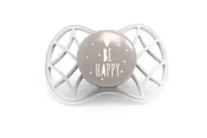 Nuvita Air55 Cool! Soother With Orthodontic Teat 6m + Yellow White And Brown Color 1 Piece Ref. 7084