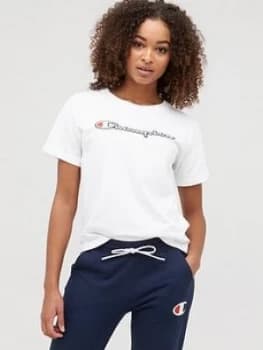 Champion Crew Neck T-Shirt - White